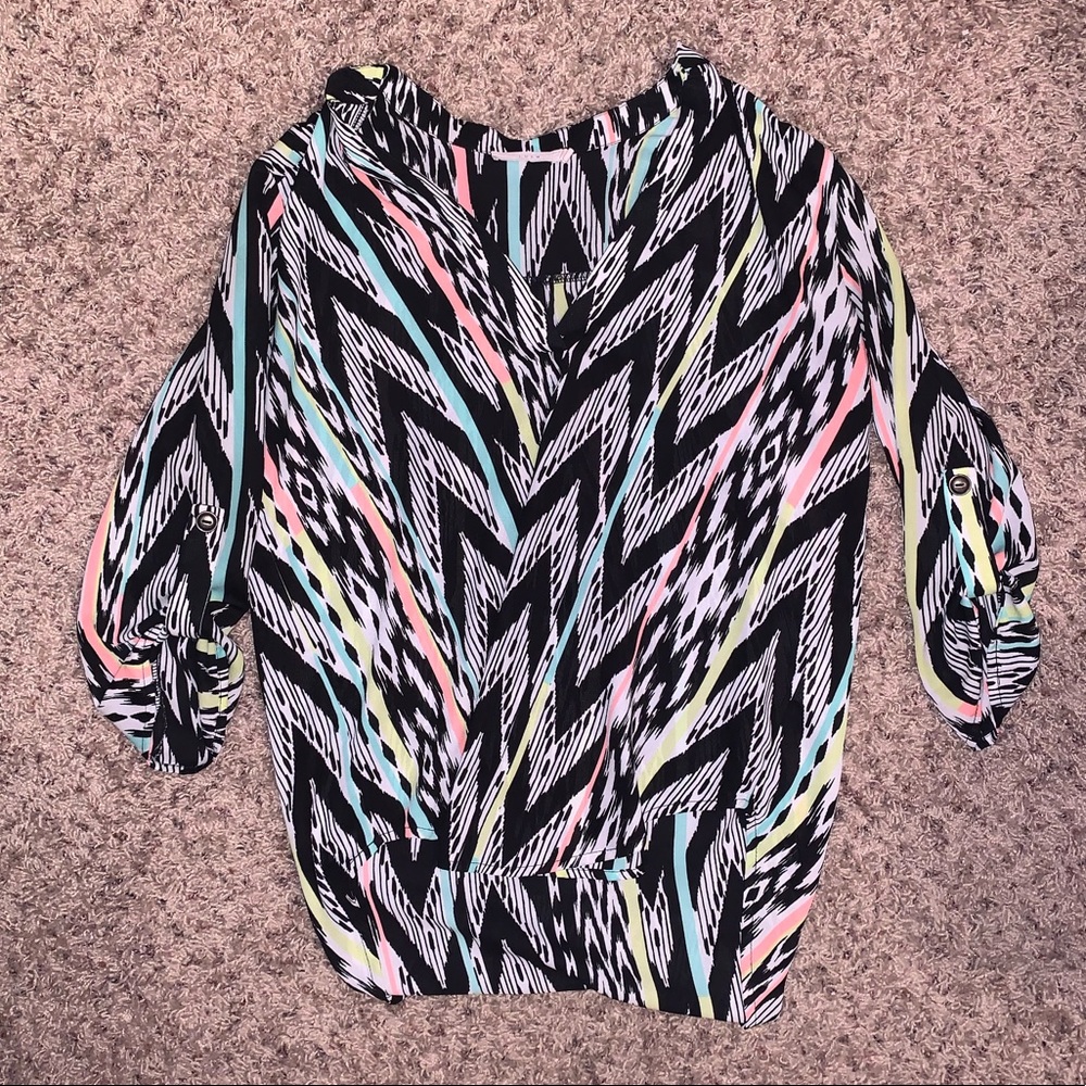 3/4 sleeve blouse